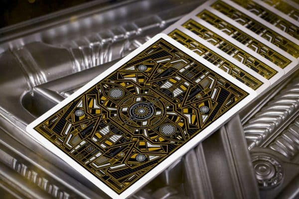 Cosmo Voyager: Gold Space Pod Edition Playing Cards by Card Mafia - Image 6