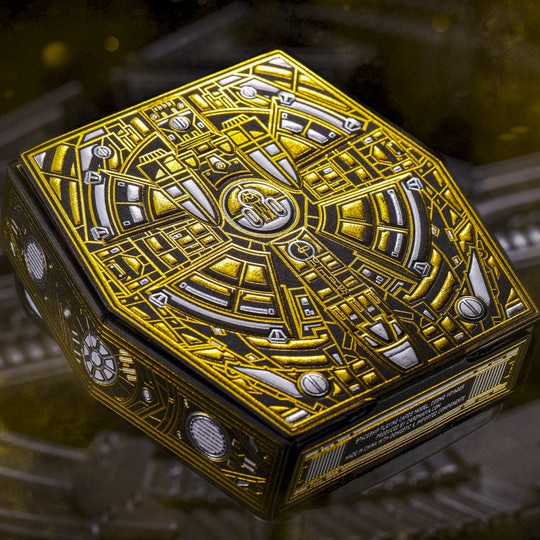 Cosmo Voyager: Gold Space Pod Edition Playing Cards by Card Mafia - Image 5