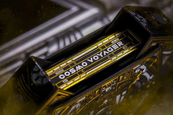 Cosmo Voyager: Gold Space Pod Edition Playing Cards by Card Mafia - Image 3