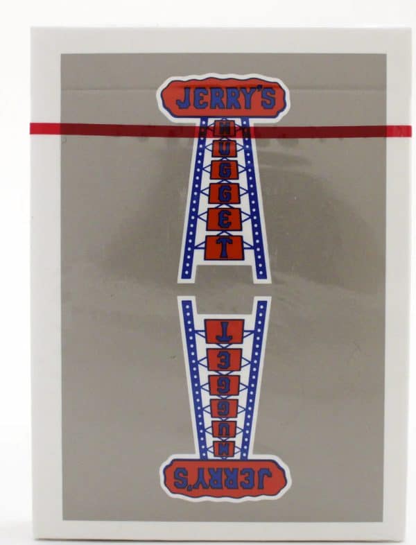 Vintage Feel Jerry's Nuggets Silver (Steel) Playing Cards - Image 5