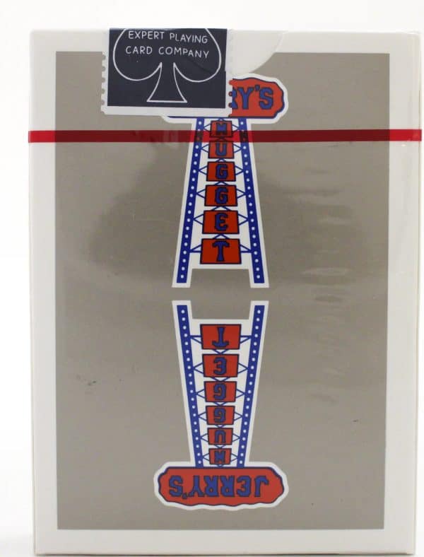 Vintage Feel Jerry's Nuggets Silver (Steel) Playing Cards - Image 4