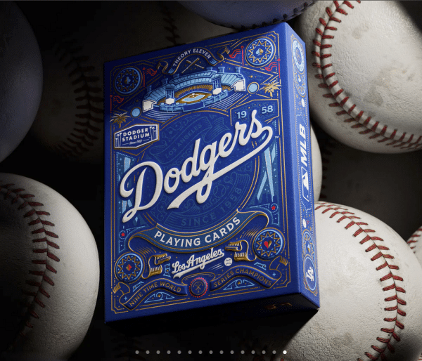 Los Angeles Dodgers Playing Cards by theory11 - Image 15