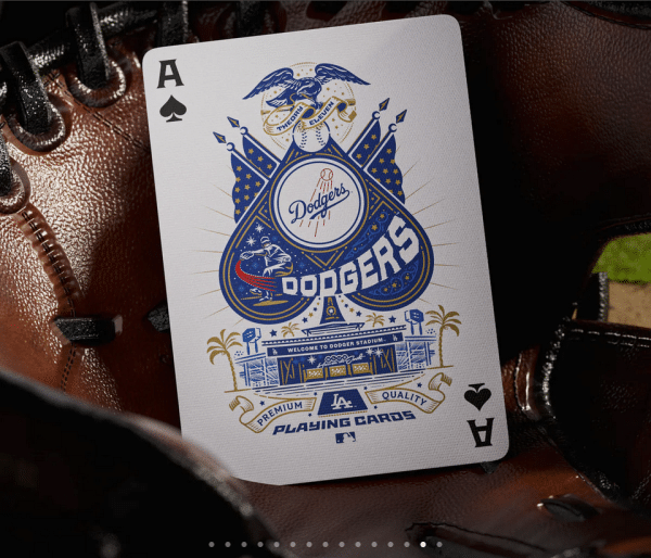 Los Angeles Dodgers Playing Cards by theory11 - Image 14