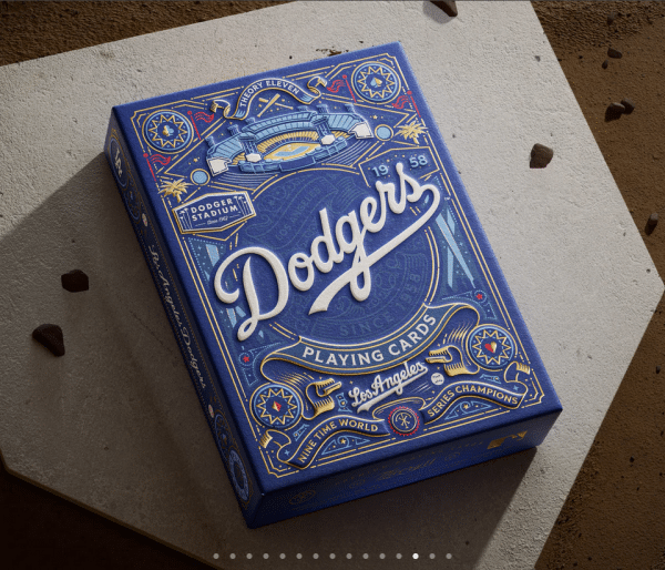 Los Angeles Dodgers Playing Cards by theory11 - Image 13