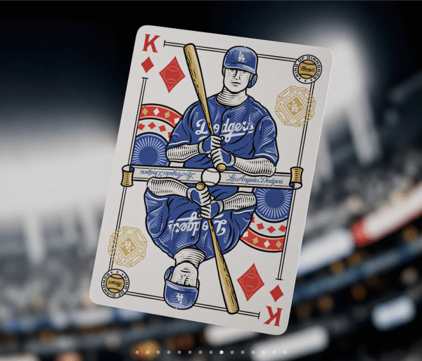 Los Angeles Dodgers Playing Cards by theory11 - Image 9