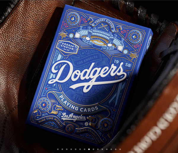 Los Angeles Dodgers Playing Cards by theory11 - Image 8