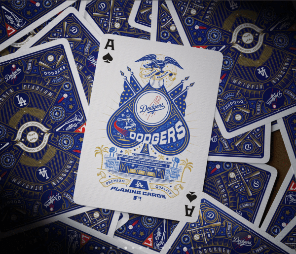 Los Angeles Dodgers Playing Cards by theory11 - Image 5