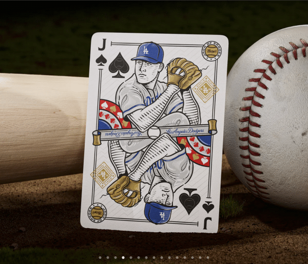 Los Angeles Dodgers Playing Cards by theory11 - Image 4