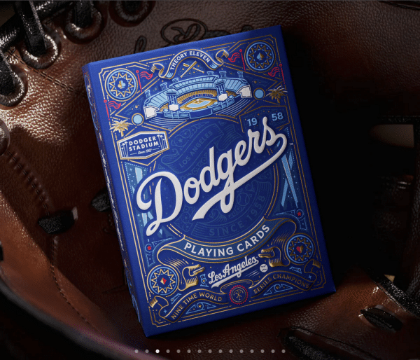 Los Angeles Dodgers Playing Cards by theory11 - Image 3