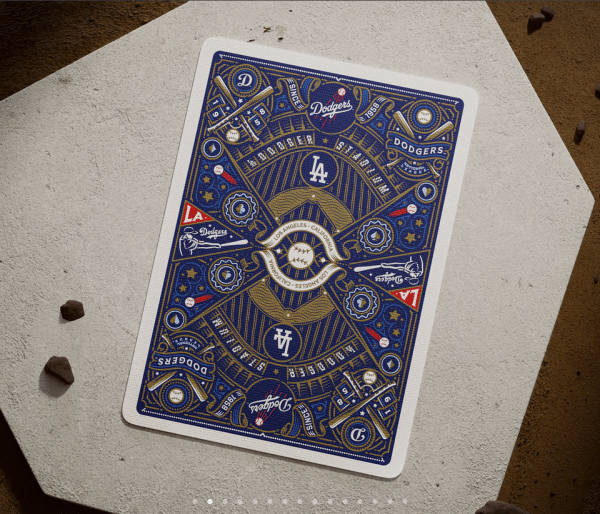 Los Angeles Dodgers Playing Cards by theory11 - Image 2
