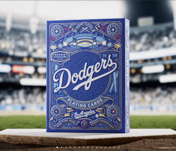 Los Angeles Dodgers Playing Cards by theory11