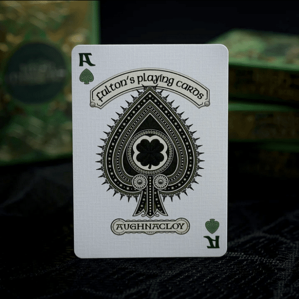 Fulton's Irish Wonders Limited Gilded Edition- Black Playing Cards by Fulton - Image 6