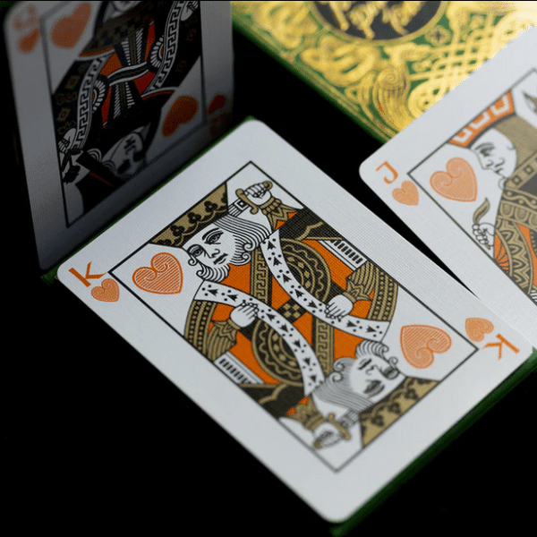 Fulton's Irish Wonders Limited Gilded Edition- Black Playing Cards by Fulton - Image 5