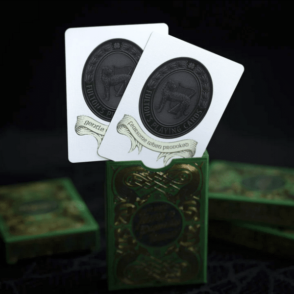 Fulton's Irish Wonders Limited Gilded Edition- Black Playing Cards by Fulton - Image 4