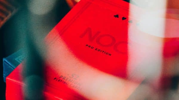 NOC Pro 2021 (Burgundy Red) Playing Cards - Image 5