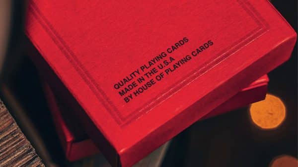 NOC Pro 2021 (Burgundy Red) Playing Cards - Image 4