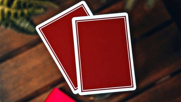 NOC Pro 2021 (Burgundy Red) Playing Cards - Image 2