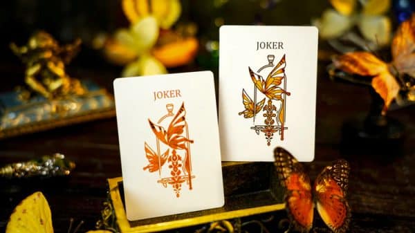 Amber Golden Morpho Playing Cards by TCC - Image 11