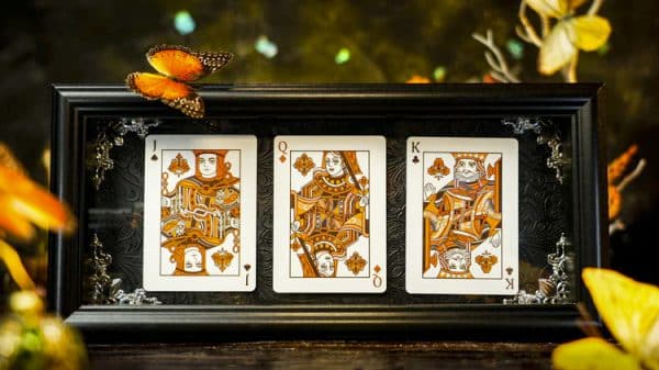 Amber Golden Morpho Playing Cards by TCC - Image 10