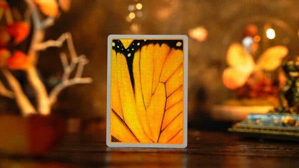 Amber Golden Morpho Playing Cards by TCC - Image 3