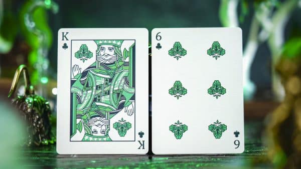 Emerald Green Morpho Playing Cards by TCC - Image 7