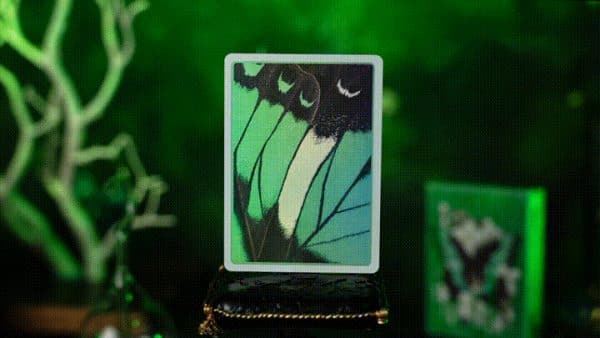 Emerald Green Morpho Playing Cards by TCC - Image 3