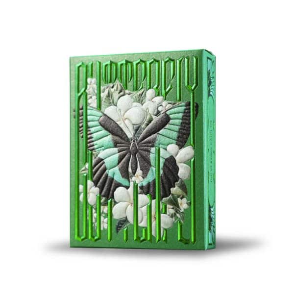 Emerald Green Morpho Playing Cards by TCC - Image 2