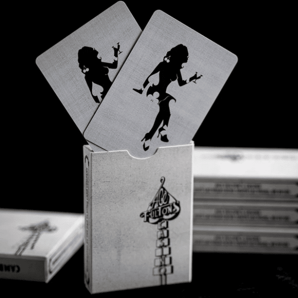 Ace Fulton's Casino Bootleg Gilded Limited Edition-Black Playing Cards by Fulton - Image 4