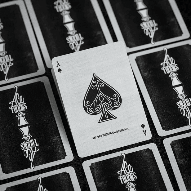 Ace Fulton's Casino Bootleg Gilded Limited Edition-Black Playing