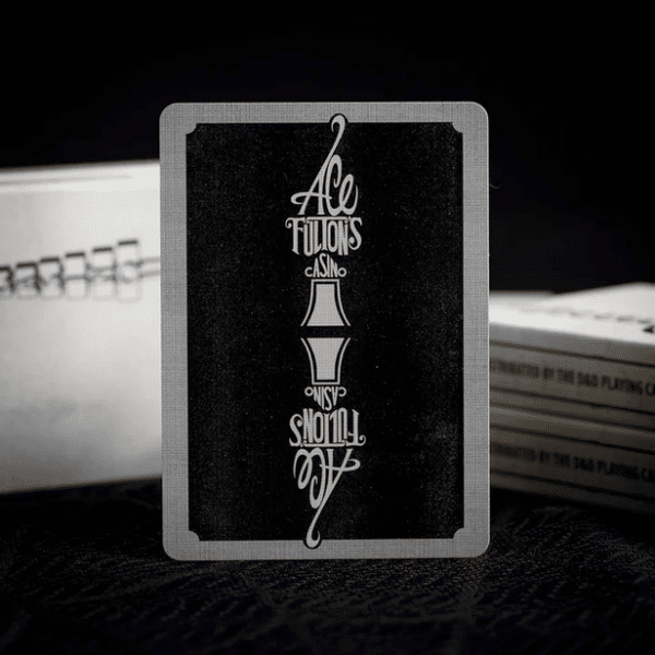 Ace Fulton's Casino Bootleg Gilded Limited Edition-Black Playing Cards by Fulton - Image 2