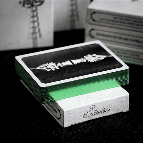 Ace Fulton's Casino Bootleg Gilded Limited Edition-Green Playing Cards by Fulton