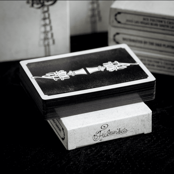 Ace Fulton's Casino Bootleg Gilded Limited Edition-Black Playing Cards by Fulton