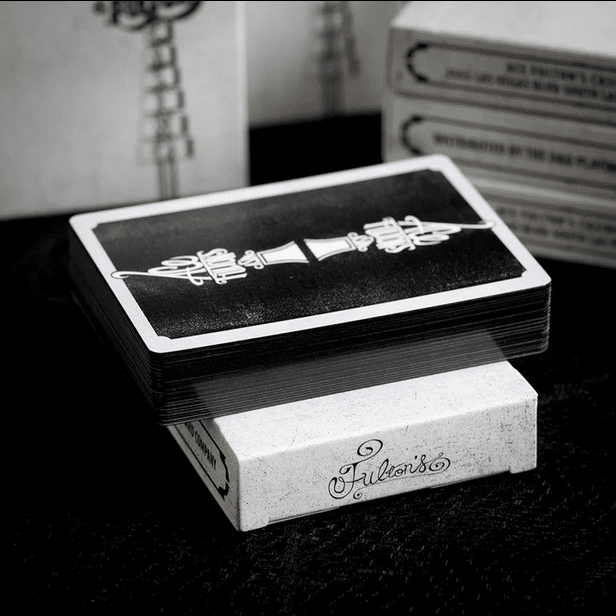 Ace Fulton's Casino Bootleg Gilded Limited Edition-Black Playing