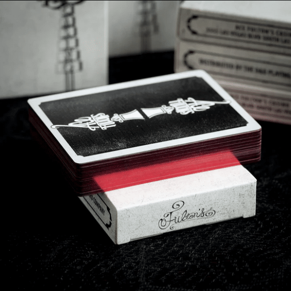 Ace Fulton's Casino Bootleg Gilded Limited Edition- Red Playing Cards by Fulton