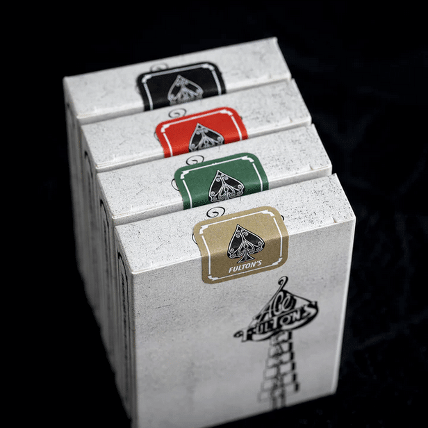 Ace Fulton's Casino Bootleg Gilded Limited Edition-Green Playing