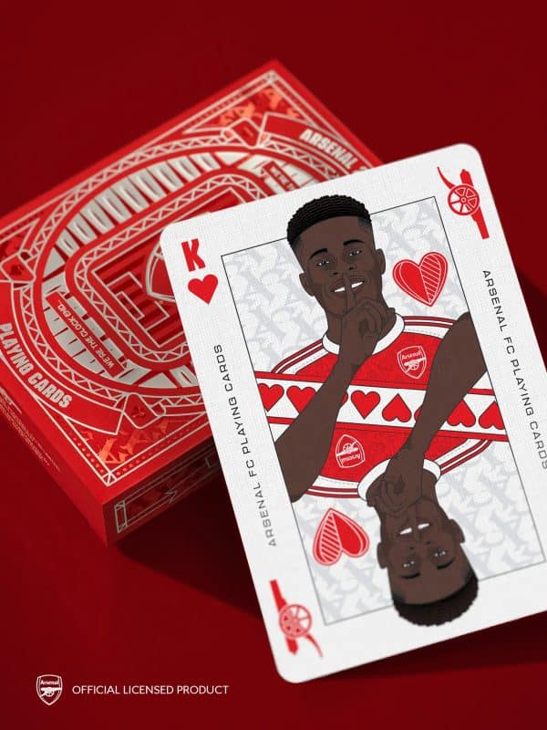 Arsenal FC Playing Cards- Home Edition by Dyenamik - Image 3