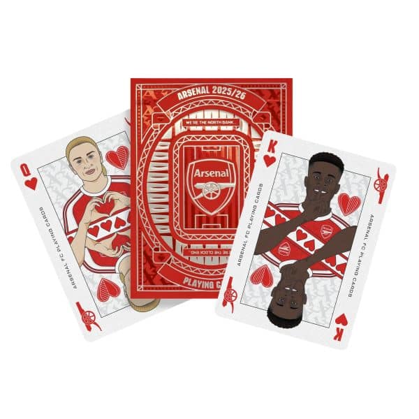 Arsenal FC Playing Cards- Home Edition by Dyenamik