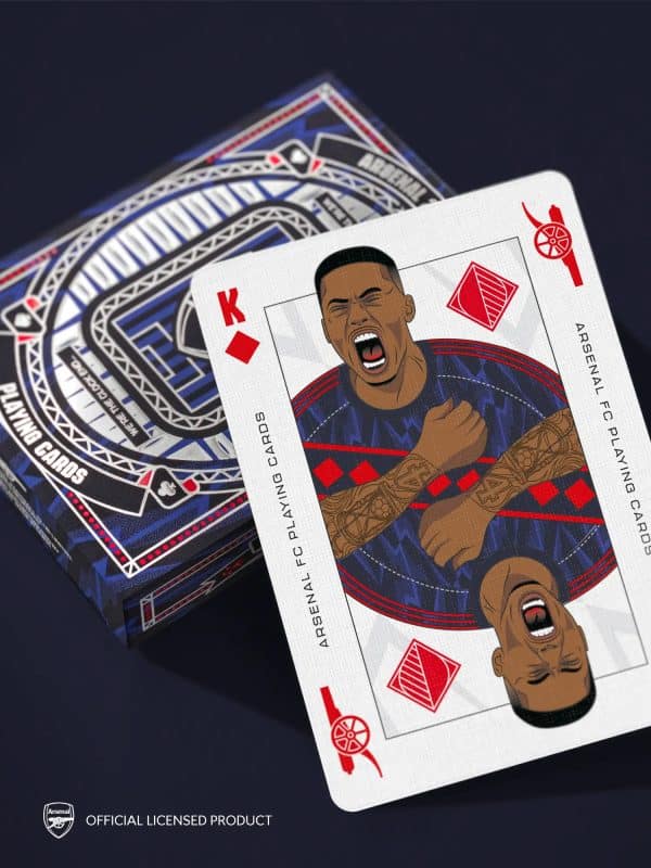 Arsenal FC Playing Cards- Away Edition by Dyenamik - Image 3