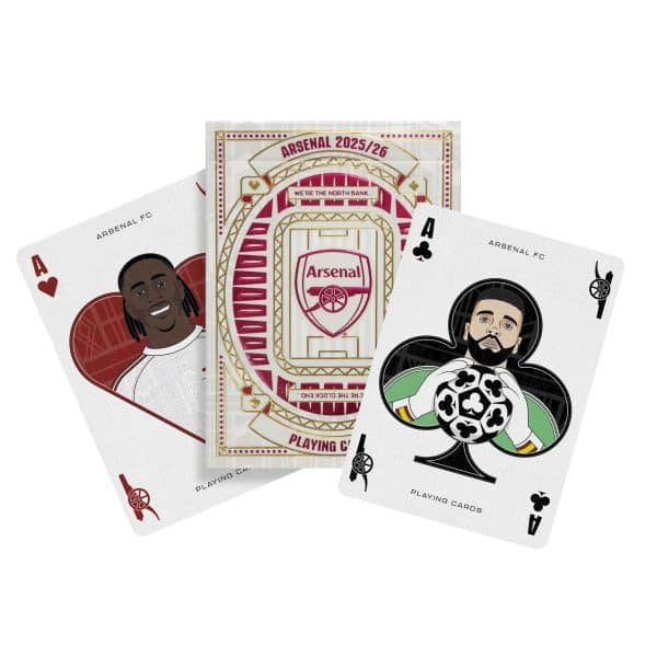 Arsenal FC Playing Cards- Third Edition by Dyenamik