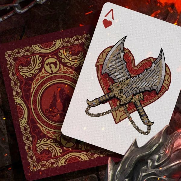 God of War Playing Cards- Blades of Chaos Edition by Dyenamik - Image 3