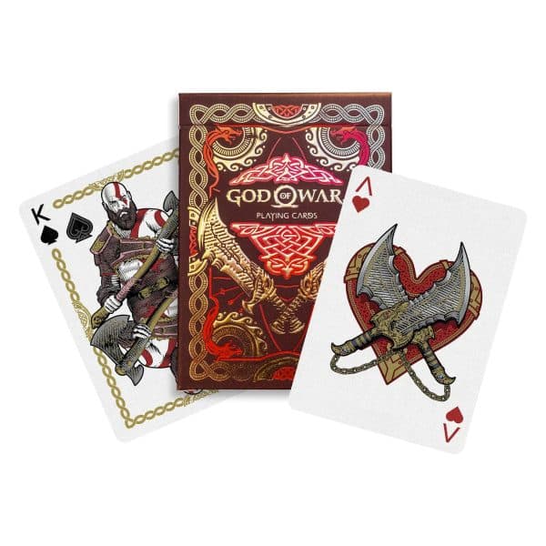 God of War Playing Cards- Blades of Chaos Edition by Dyenamik
