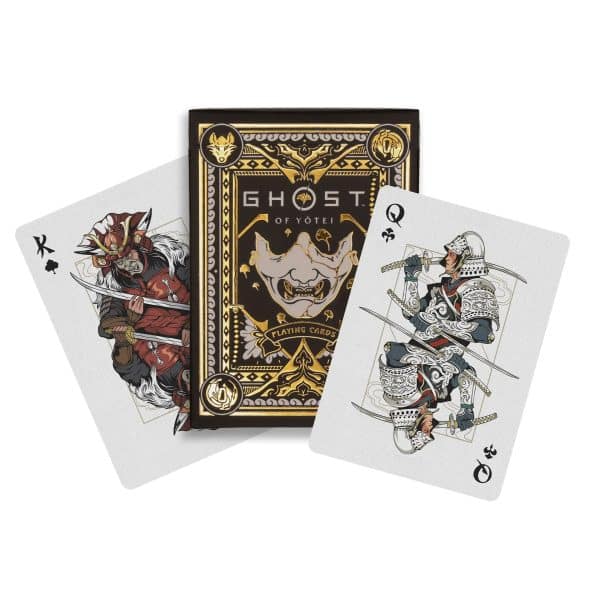 Ghost of Yōtei Playing Cards- Black Edition by Dyenamik