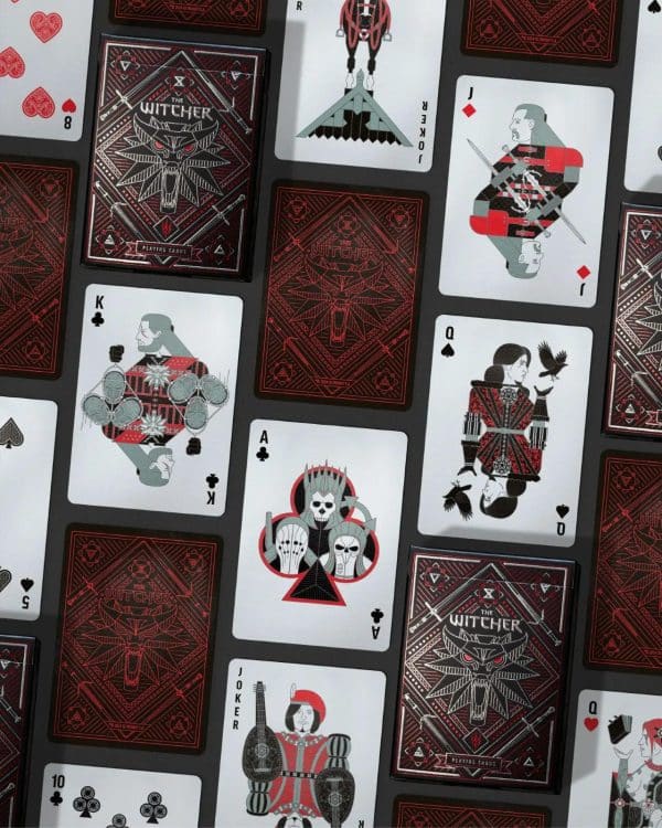 The Witcher Playing Cards- Red Edition by Dyenamik - Image 4