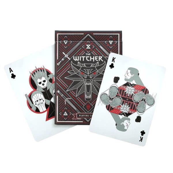 The Witcher Playing Cards- Red Edition by Dyenamik