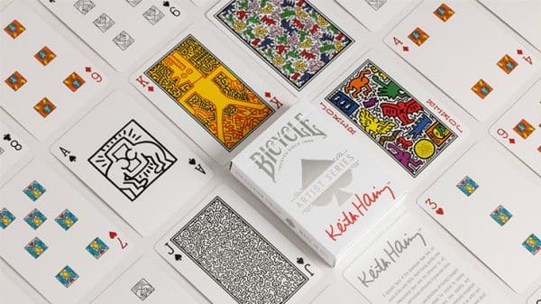 Bicycle Keith Haring (Box Set Red and Blue) Playing Cards by USPCC - Image 2