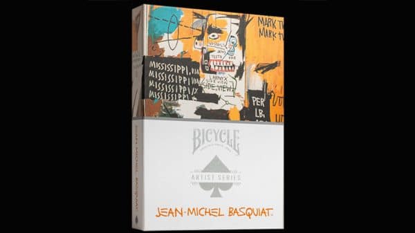Bicycle Jean-Michel Basquiat (Box Set Red/Blue) Playing Cards by USPCC