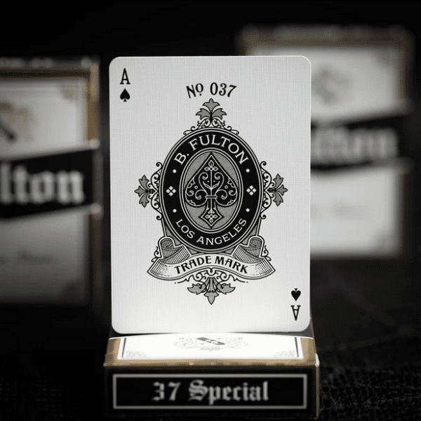 15 Years of Fultons Limited Gilded Edition-Gold Gulch Playing Cards by Fulton - Image 4