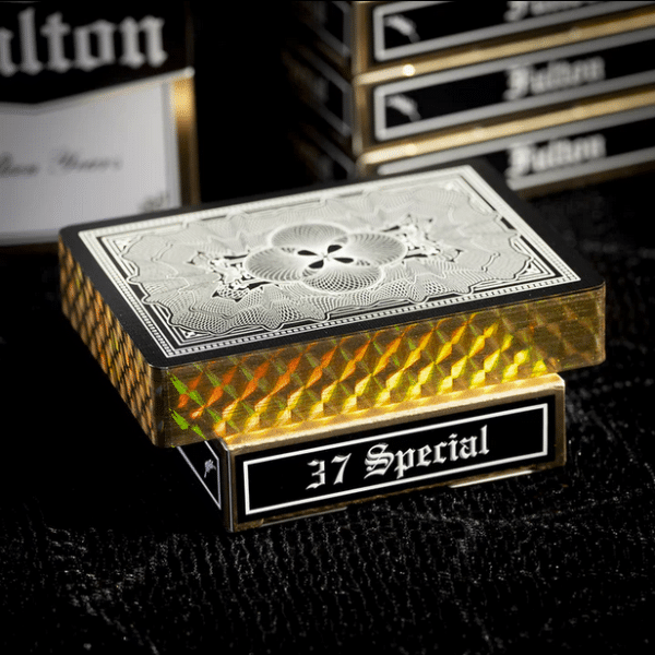15 Years of Fultons Limited Gilded Edition-Gold Gulch Playing Cards by Fulton