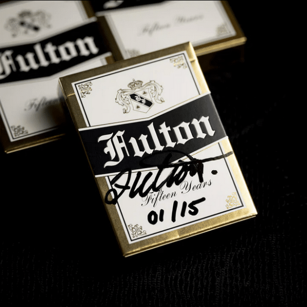 15 Years of Fultons Signed Artist Proof Playing Cards by Fulton