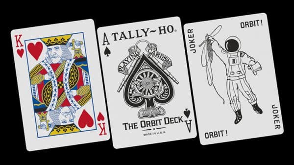 Orbit Tally Ho Circle Back (Blue) Playing Cards - Image 4